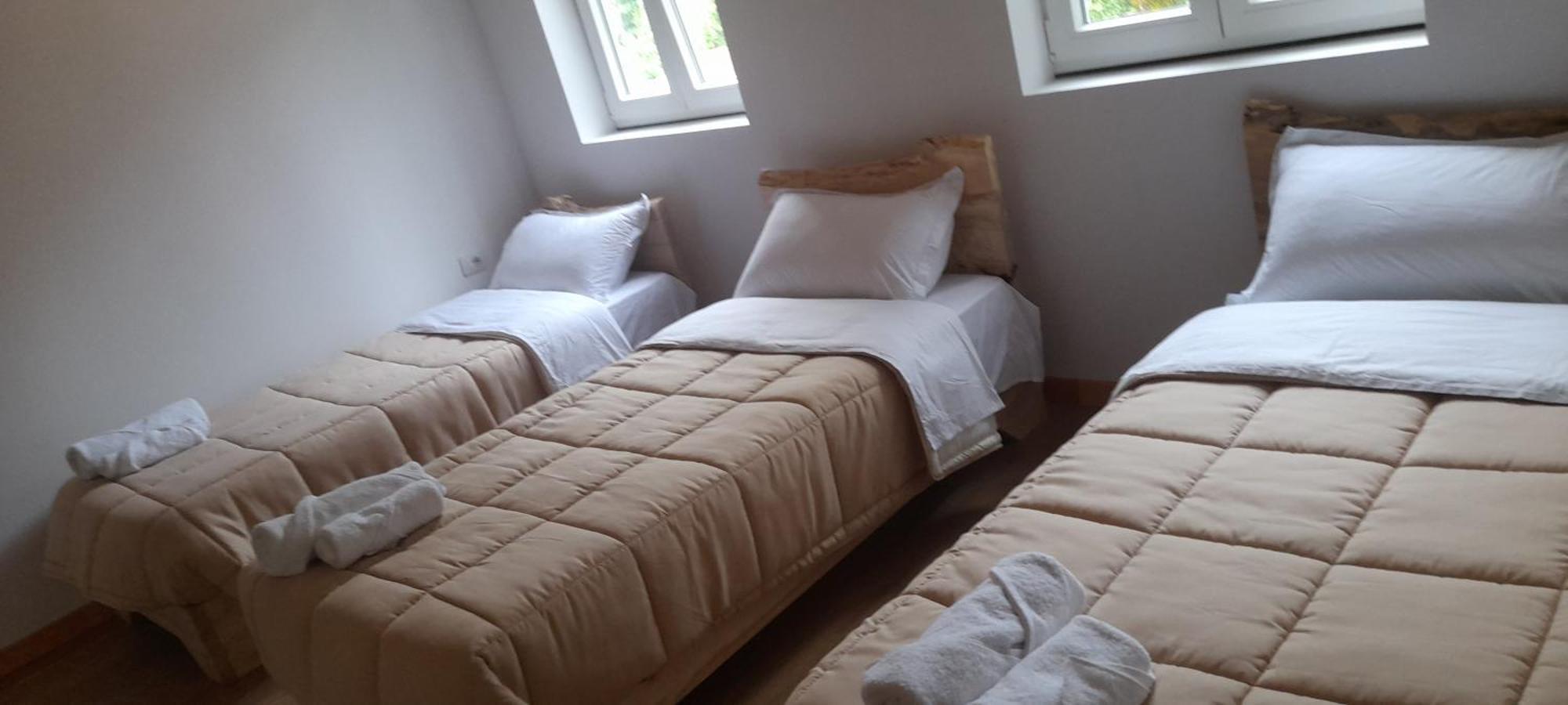 Guesthouse Dritan Tethorja ثيث الغرفة الصورة